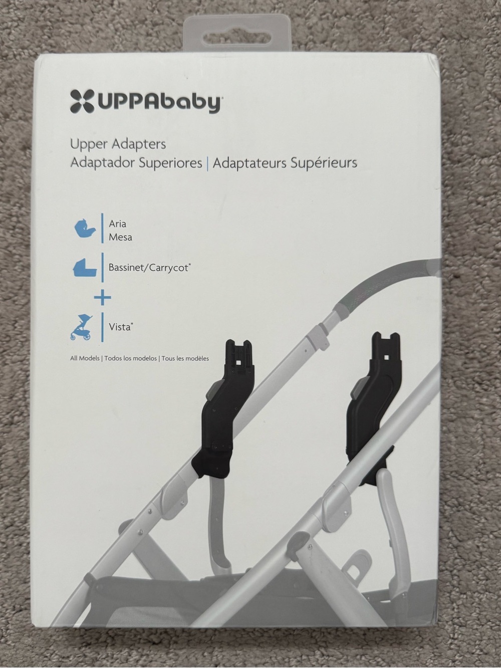 Uppababy Vista upper adaptors - NEW